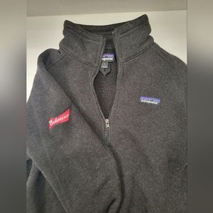 Ladies Patagonia Budweiser 1/4 Zip Pullover